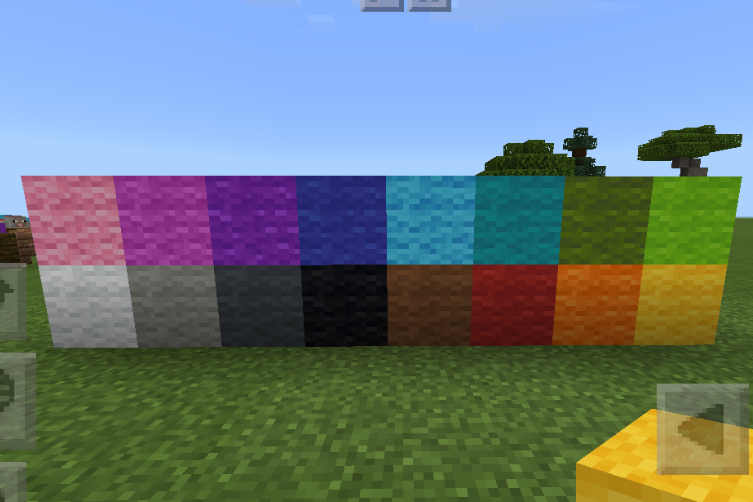 統合版マイクラ 染料全16種類 7色あれば全色作れる